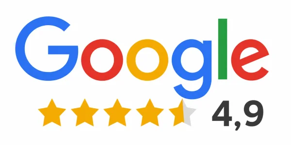 Google-Bewertung 4,9 von 5 Sternen