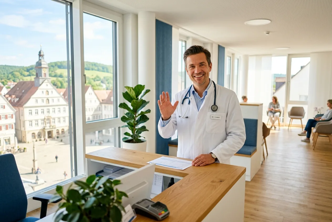 Illustration: Arztpraxis in Aalen – Praxis-Website von NK IT Service