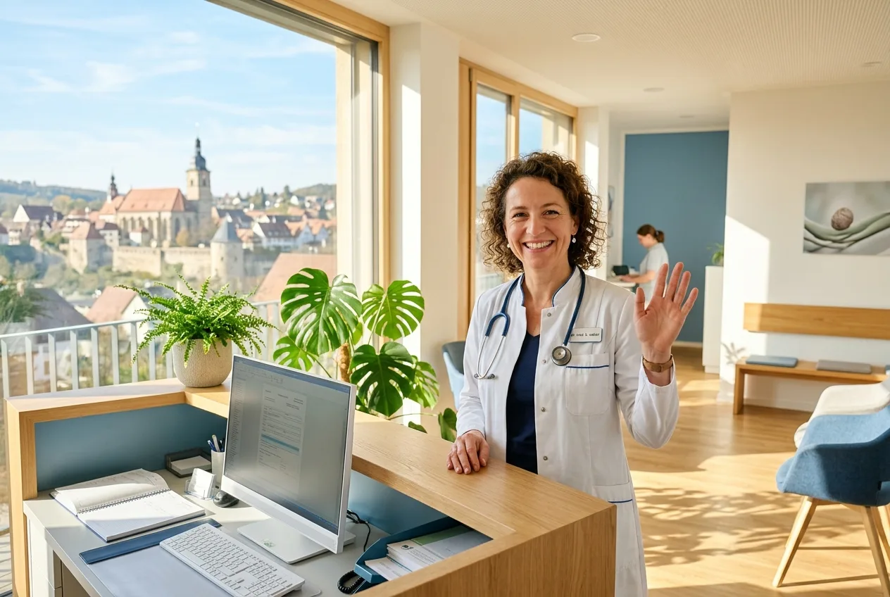 Illustration: Arztpraxis in Backnang – Praxis-Website von NK IT Service