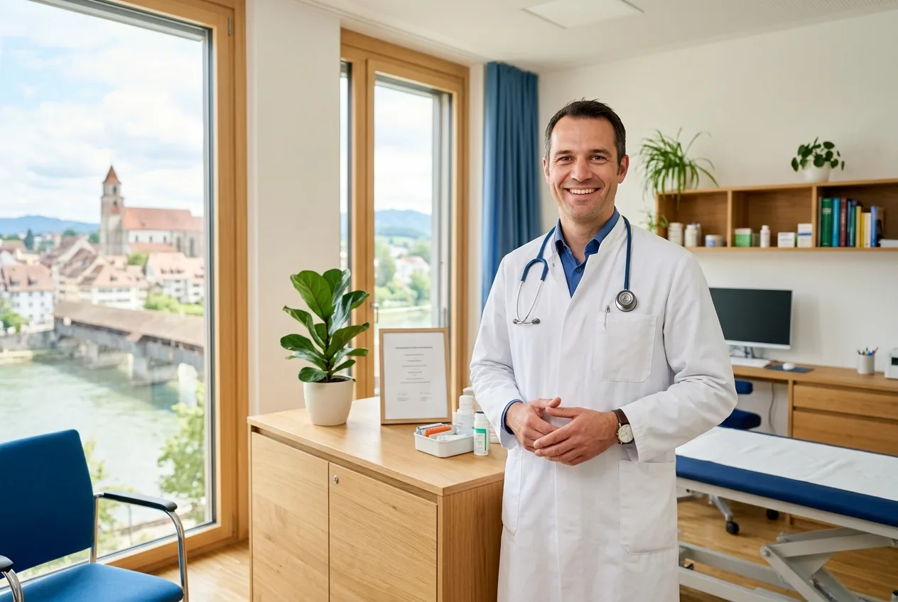Illustration: Arztpraxis in Bad Säckingen – Praxis-Website von NK IT Service