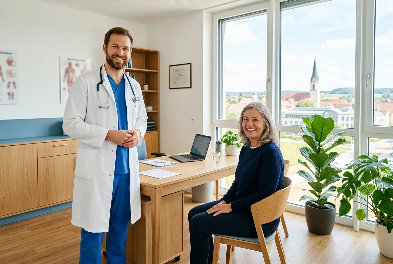 Illustration: Arztpraxis in Bad Saulgau – Praxis-Website von NK IT Service