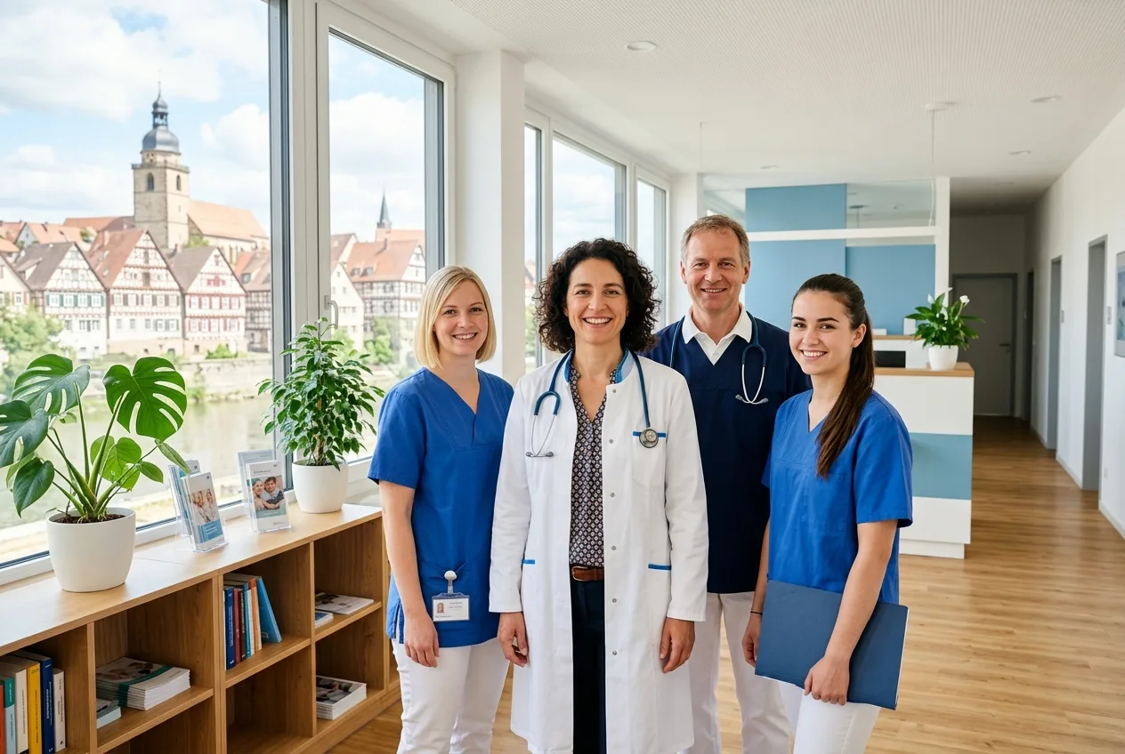 Illustration: Arztpraxis in Bietigheim-Bissingen – Praxis-Website von NK IT Service