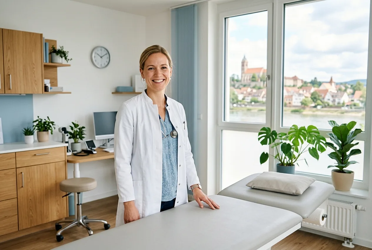Illustration: Arztpraxis in Breisach am Rhein – Praxis-Website von NK IT Service