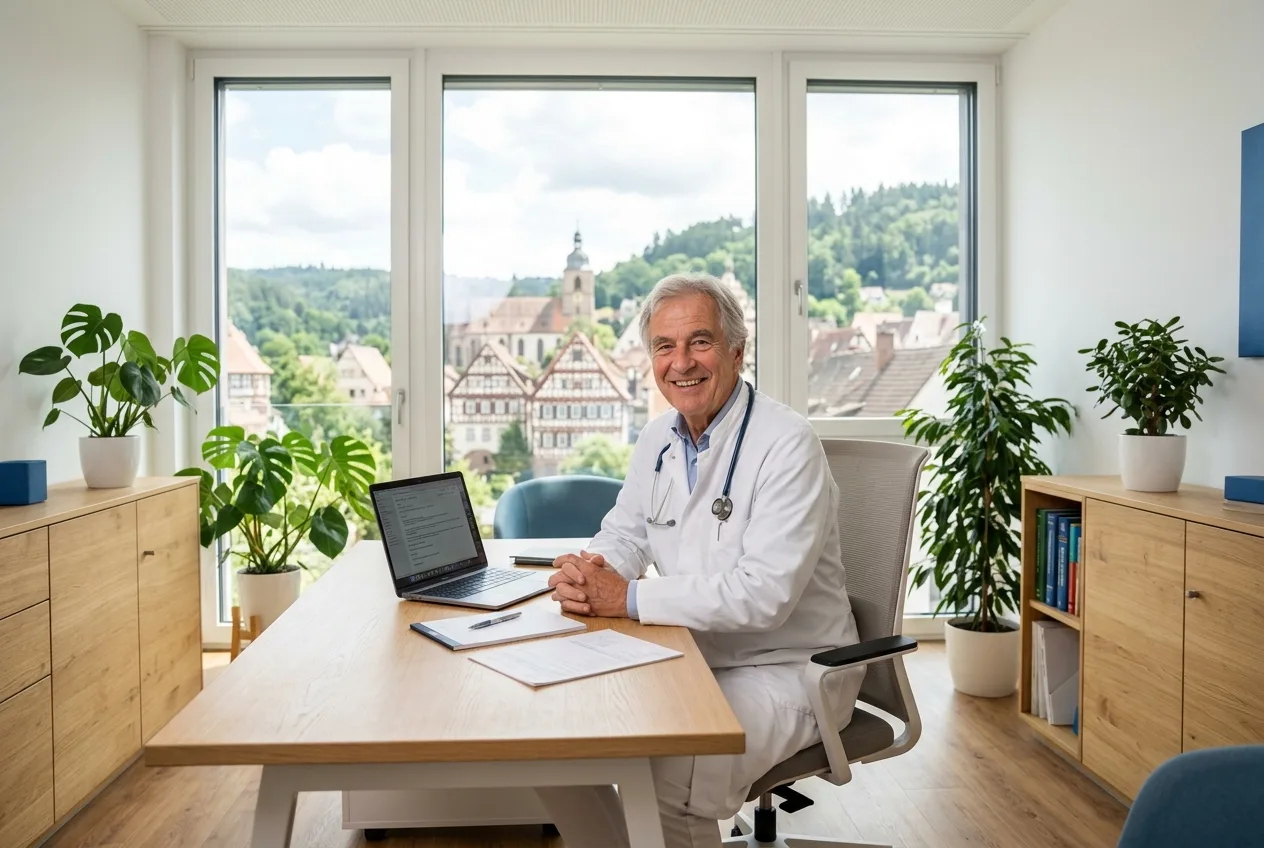 Illustration: Arztpraxis in Calw – Praxis-Website von NK IT Service
