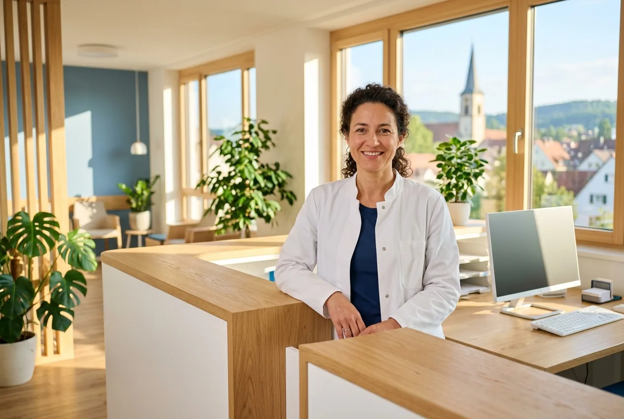 Illustration: Arztpraxis in Eislingen/Fils – Praxis-Website von NK IT Service