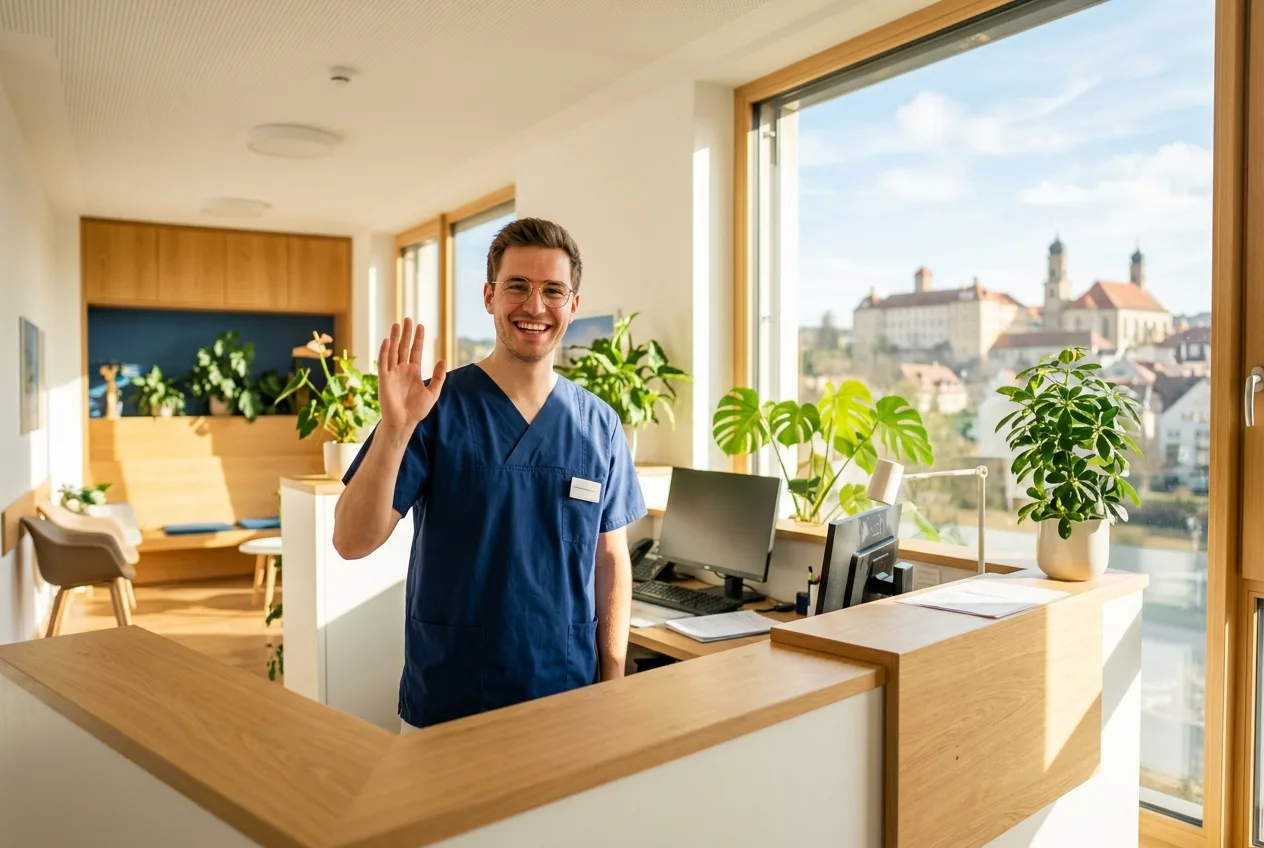Illustration: Arztpraxis in Ellwangen (Jagst) – Praxis-Website von NK IT Service