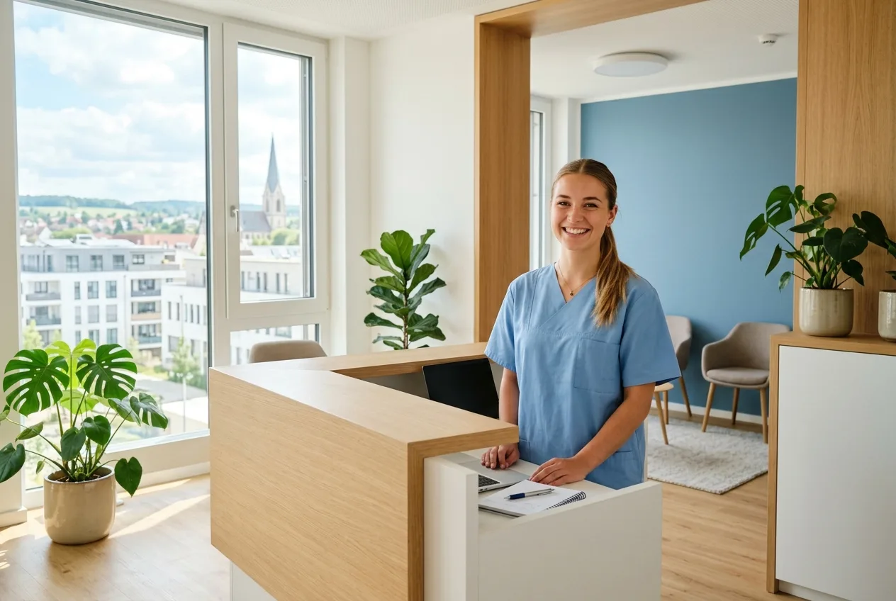 Illustration: Arztpraxis in Fellbach – Praxis-Website von NK IT Service