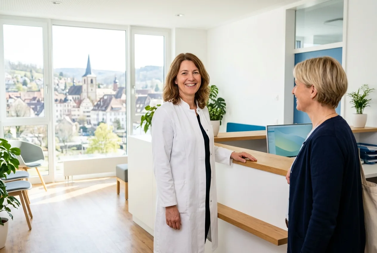 Illustration: Arztpraxis in Mosbach – Praxis-Website von NK IT Service