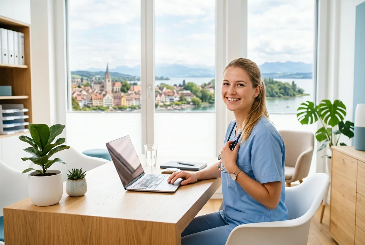 Illustration: Arztpraxis in Radolfzell am Bodensee – Praxis-Website von NK IT Service