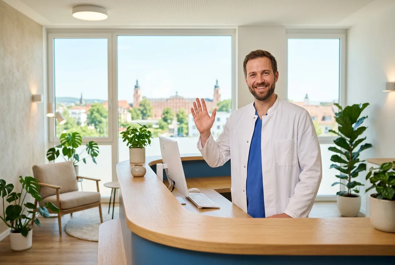 Illustration: Arztpraxis in Rastatt – Praxis-Website von NK IT Service