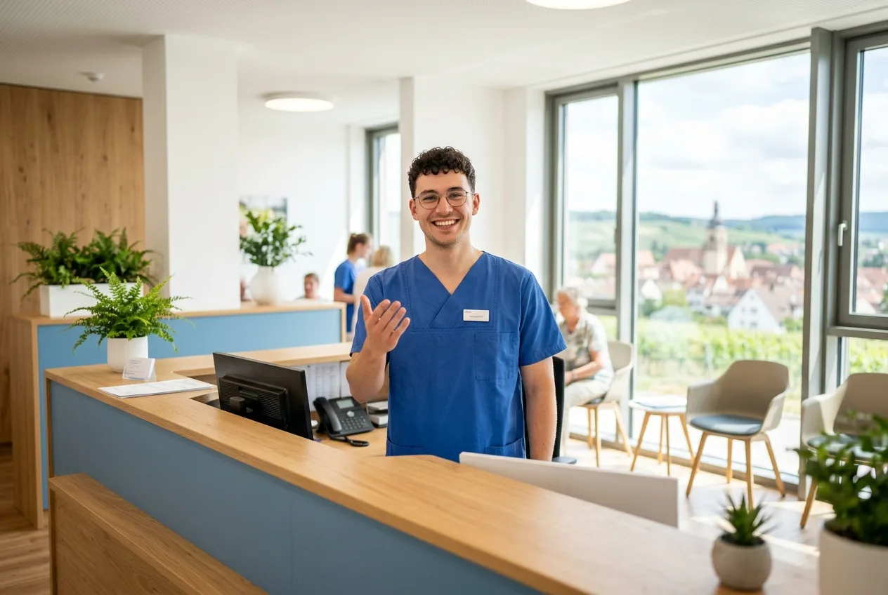 Illustration: Arztpraxis in Sachsenheim – Praxis-Website von NK IT Service
