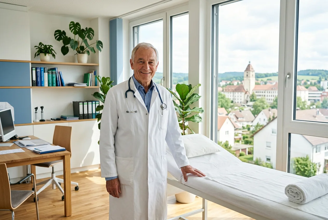 Illustration: Arztpraxis in Trossingen – Praxis-Website von NK IT Service