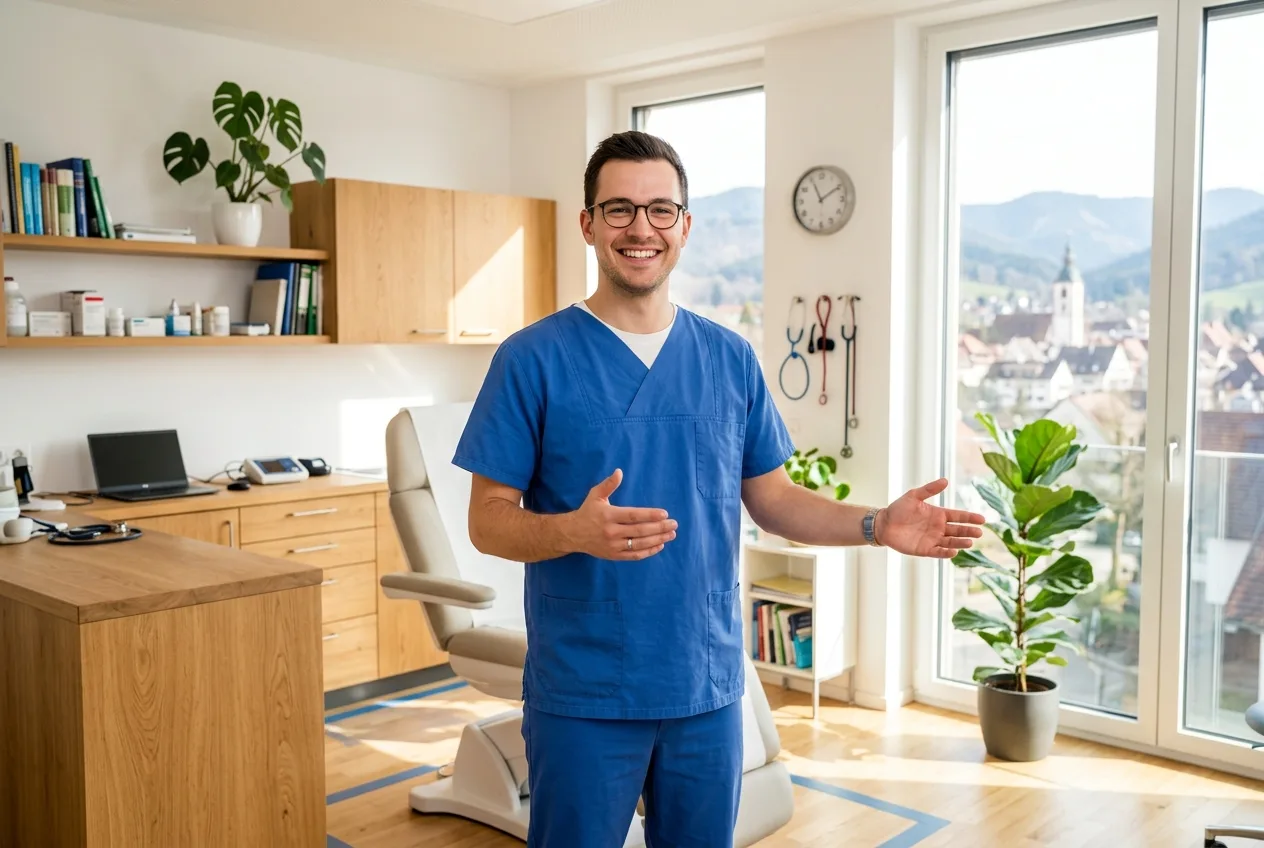 Illustration: Arztpraxis in Waldkirch – Praxis-Website von NK IT Service