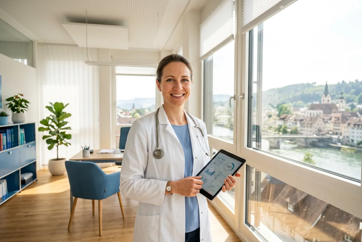 Illustration: Arztpraxis in Waldshut-Tiengen – Praxis-Website von NK IT Service