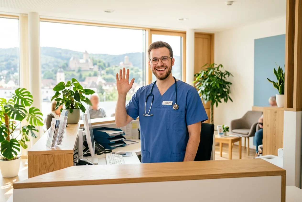 Illustration: Arztpraxis in Weinheim – Praxis-Website von NK IT Service