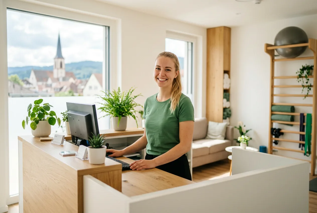 Illustration: Physiotherapie-Praxis in Achern – Praxis-Website von NK IT Service
