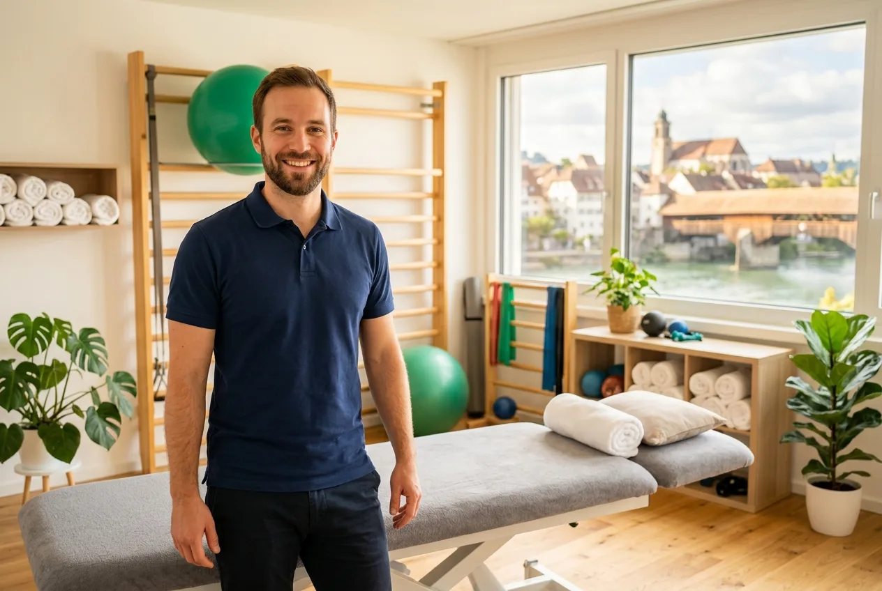 Illustration: Physiotherapie-Praxis in Bad Säckingen – Praxis-Website von NK IT Service
