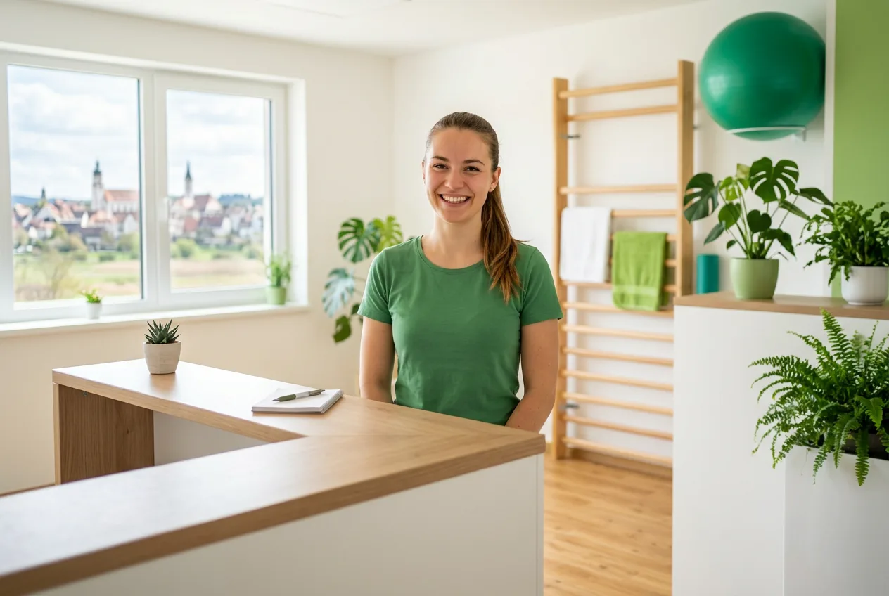 Illustration: Physiotherapie-Praxis in Bad Wurzach – Praxis-Website von NK IT Service