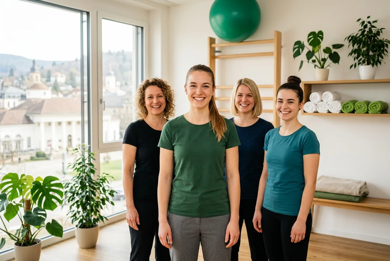 Illustration: Physiotherapie-Praxis in Baden-Baden – Praxis-Website von NK IT Service