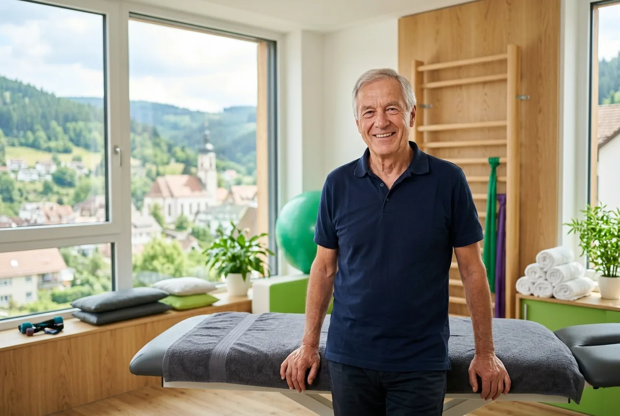 Illustration: Physiotherapie-Praxis in Baiersbronn – Praxis-Website von NK IT Service