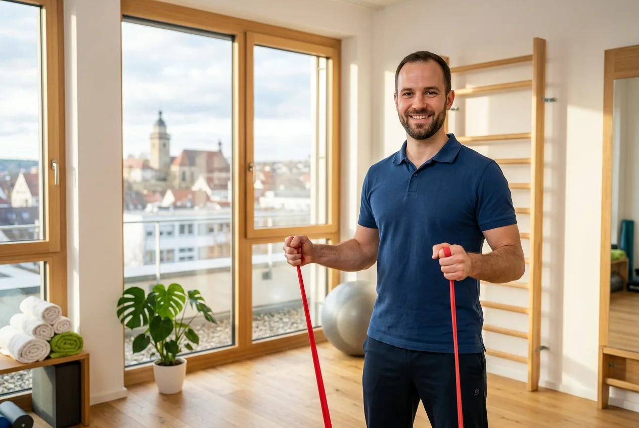 Illustration: Physiotherapie-Praxis in Böblingen – Praxis-Website von NK IT Service