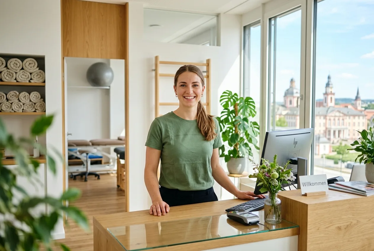 Illustration: Physiotherapie-Praxis in Bruchsal – Praxis-Website von NK IT Service