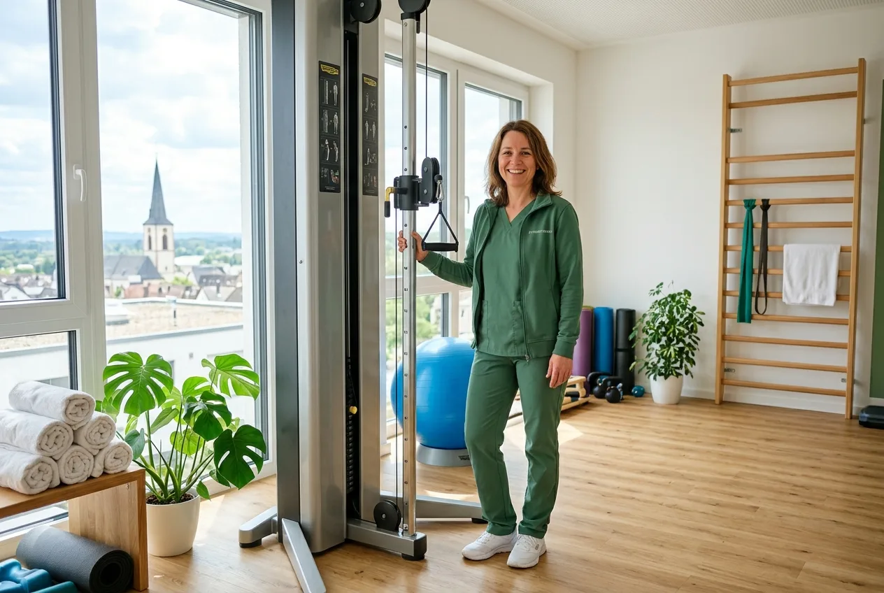 Illustration: Physiotherapie-Praxis in Brühl – Praxis-Website von NK IT Service