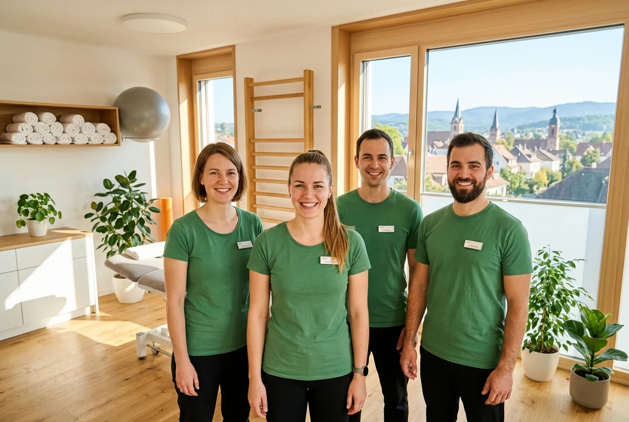 Illustration: Physiotherapie-Praxis in Bühl – Praxis-Website von NK IT Service