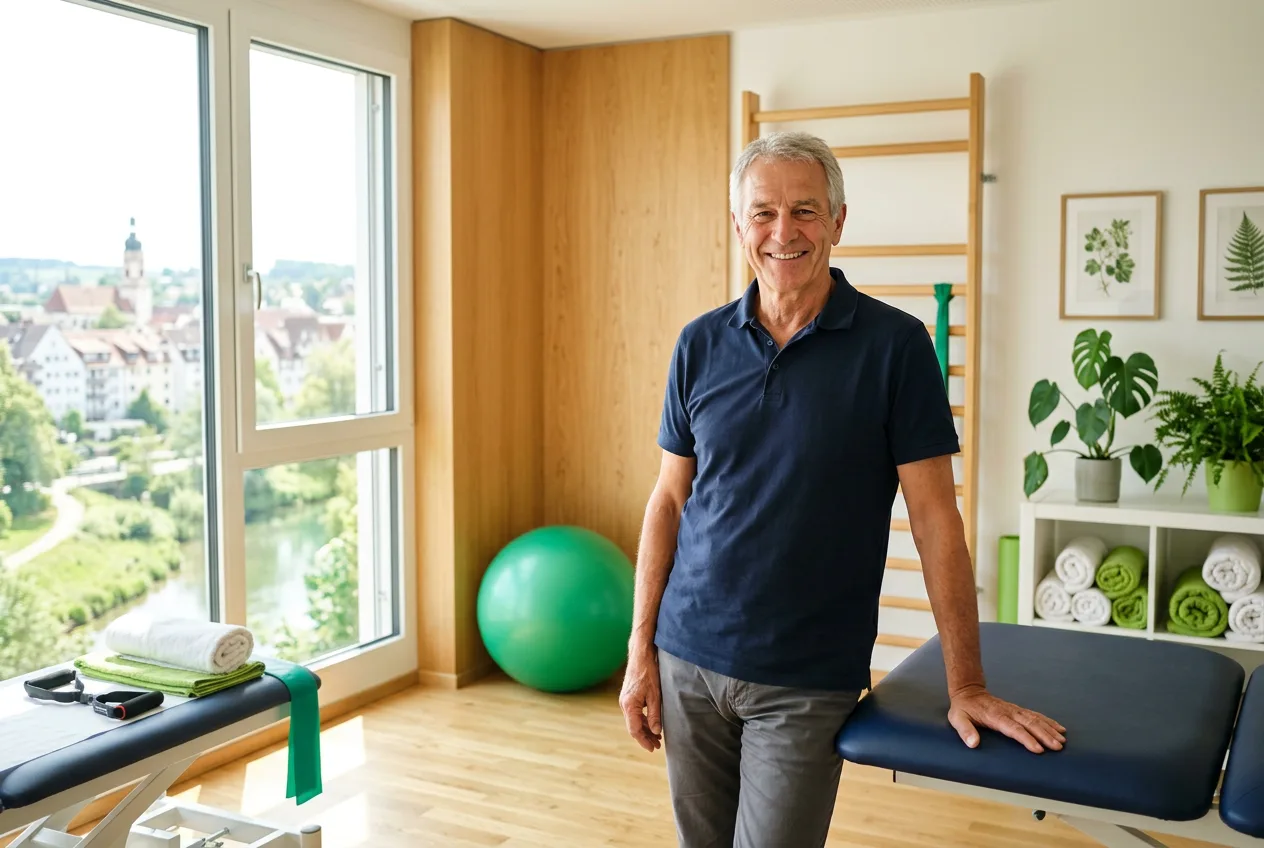 Illustration: Physiotherapie-Praxis in Donaueschingen – Praxis-Website von NK IT Service