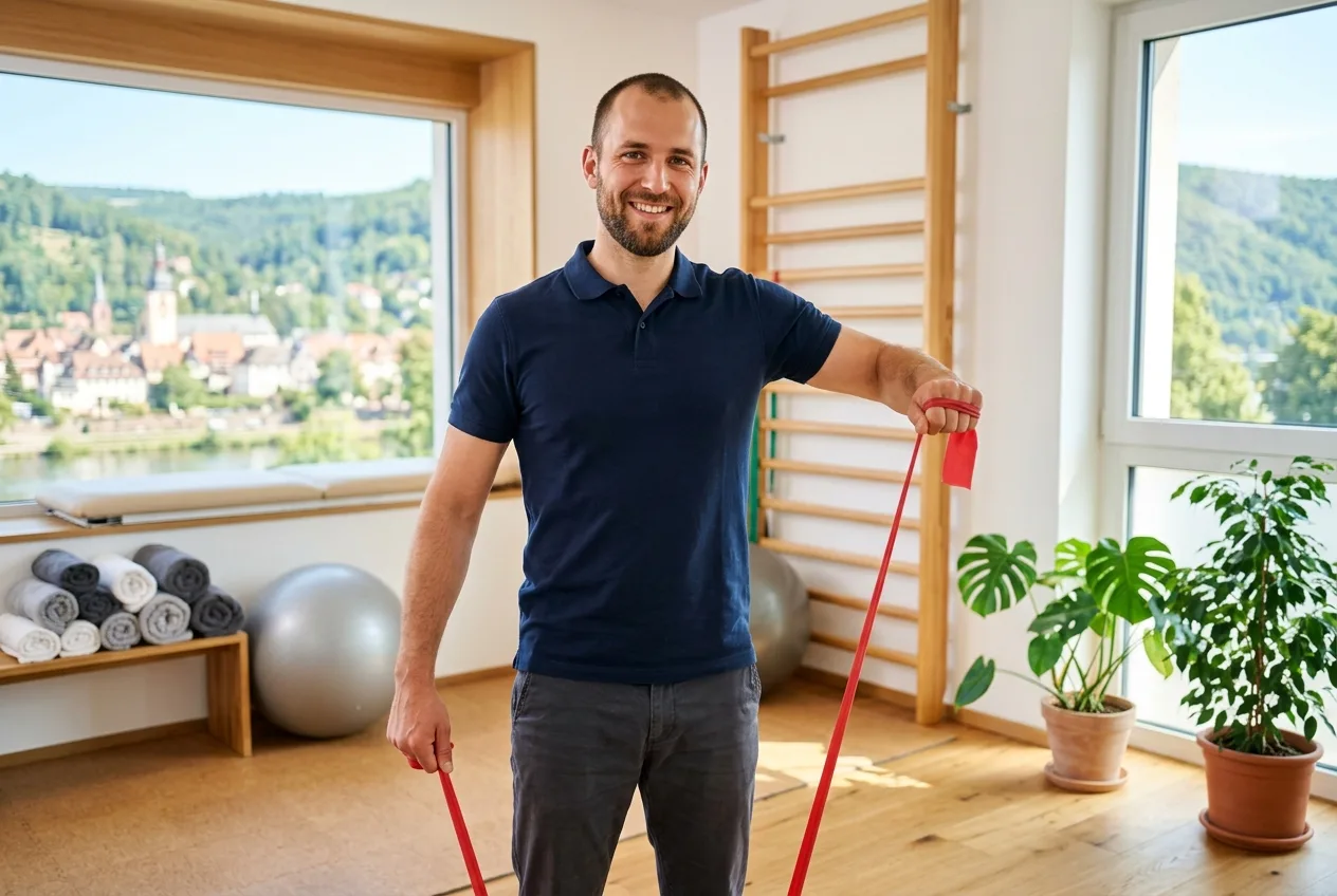 Illustration: Physiotherapie-Praxis in Eberbach – Praxis-Website von NK IT Service
