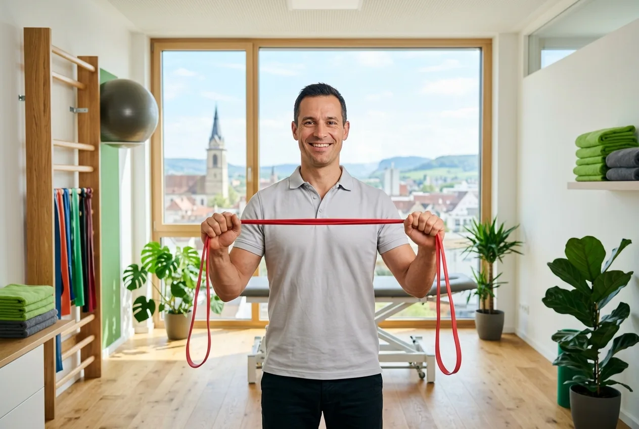 Illustration: Physiotherapie-Praxis in Eislingen/Fils – Praxis-Website von NK IT Service
