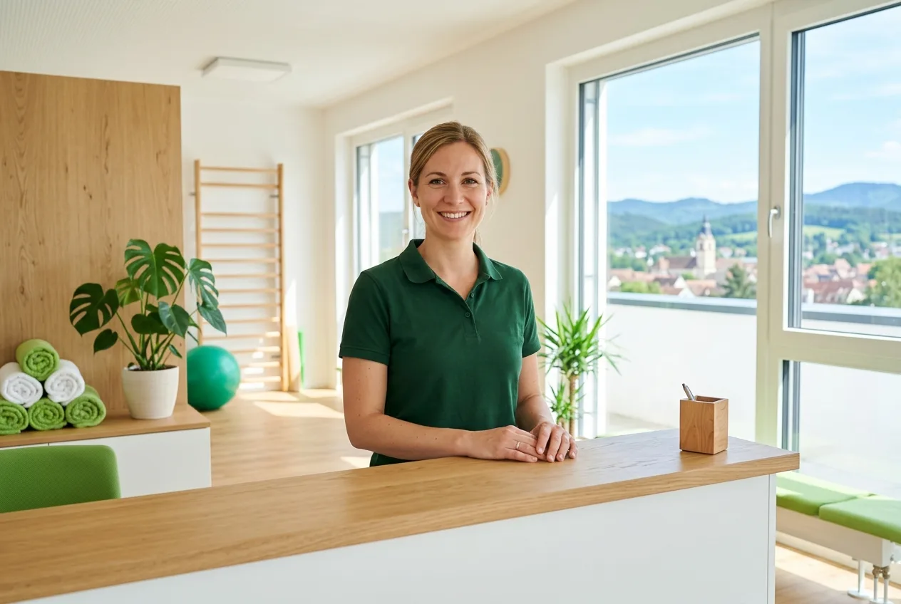 Illustration: Physiotherapie-Praxis in Emmendingen – Praxis-Website von NK IT Service