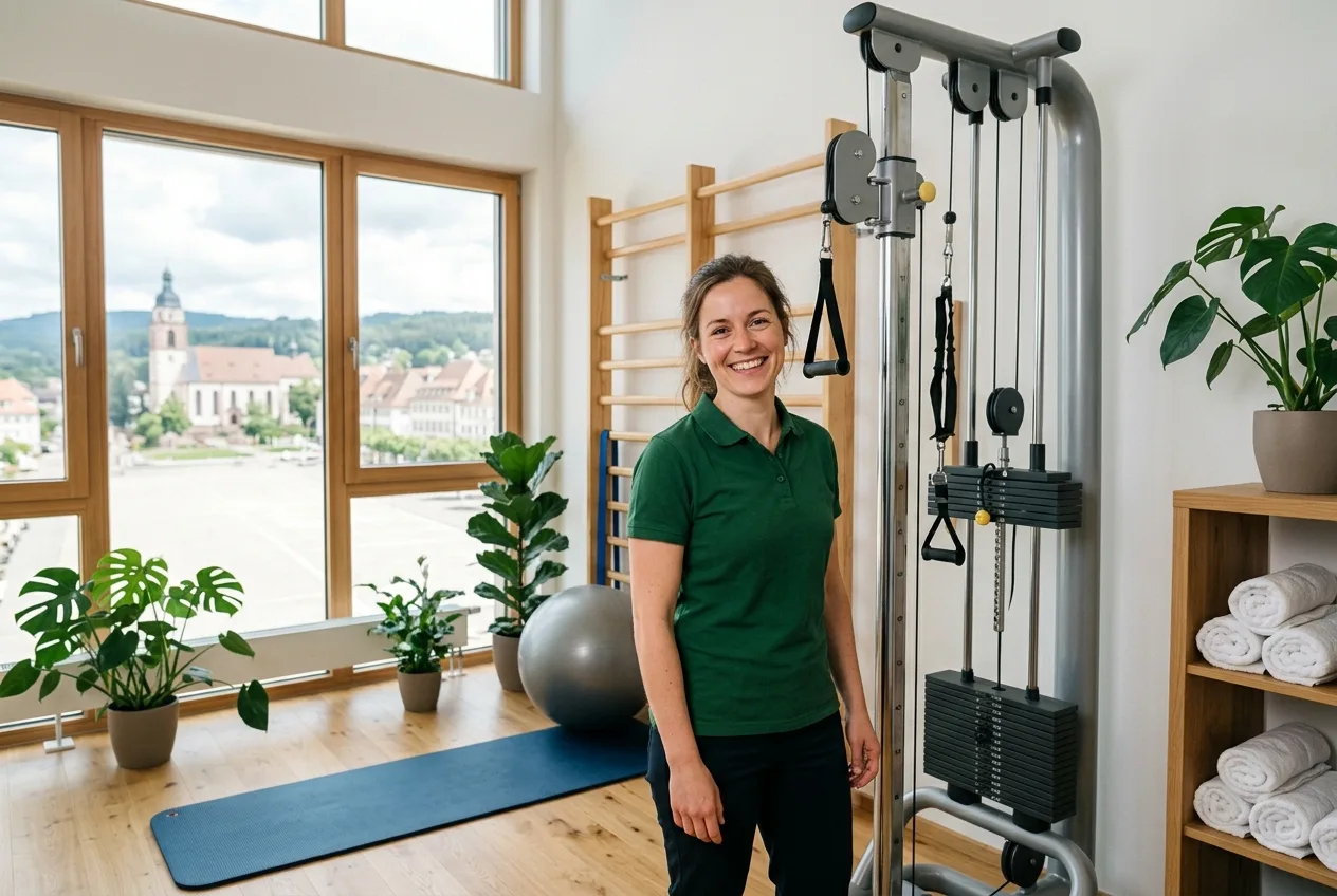Illustration: Physiotherapie-Praxis in Freudenstadt – Praxis-Website von NK IT Service