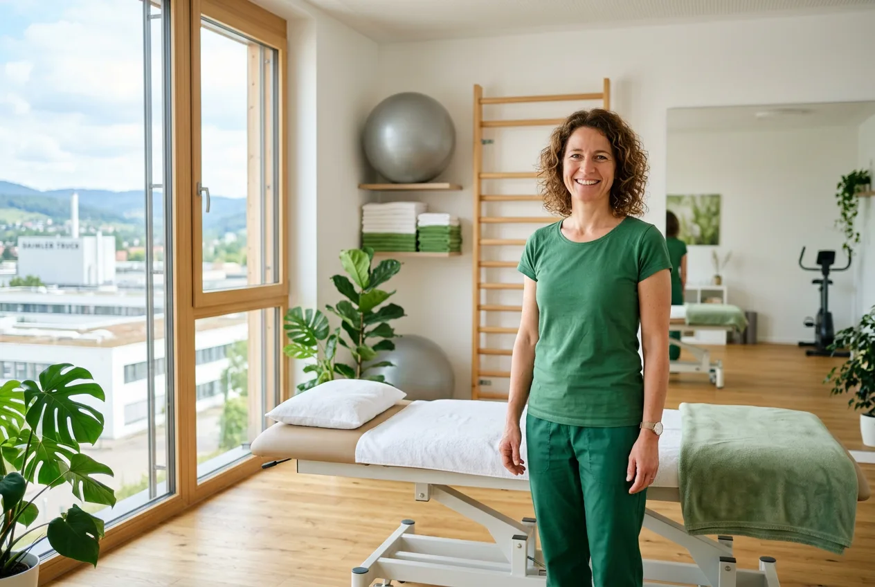 Illustration: Physiotherapie-Praxis in Gaggenau – Praxis-Website von NK IT Service
