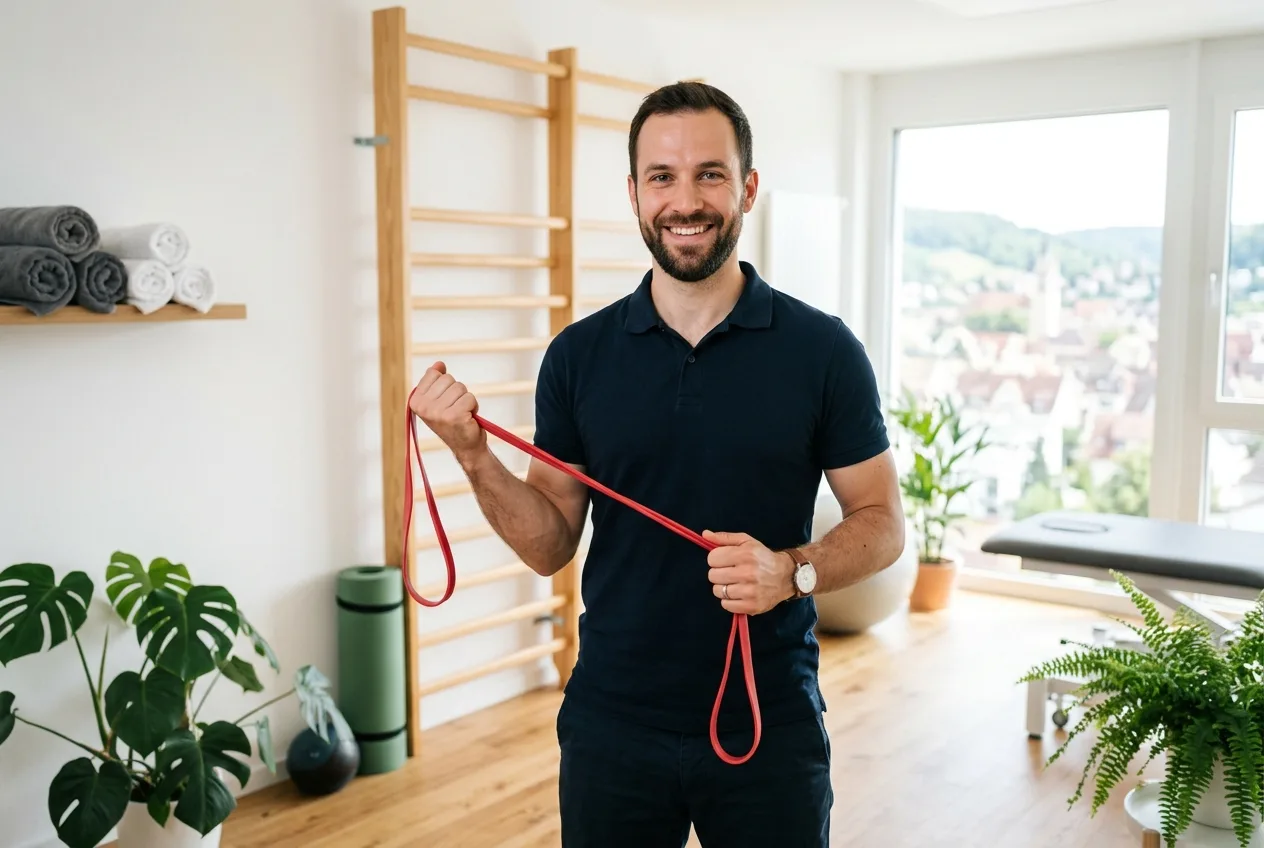 Illustration: Physiotherapie-Praxis in Geislingen an der Steige – Praxis-Website von NK IT Service