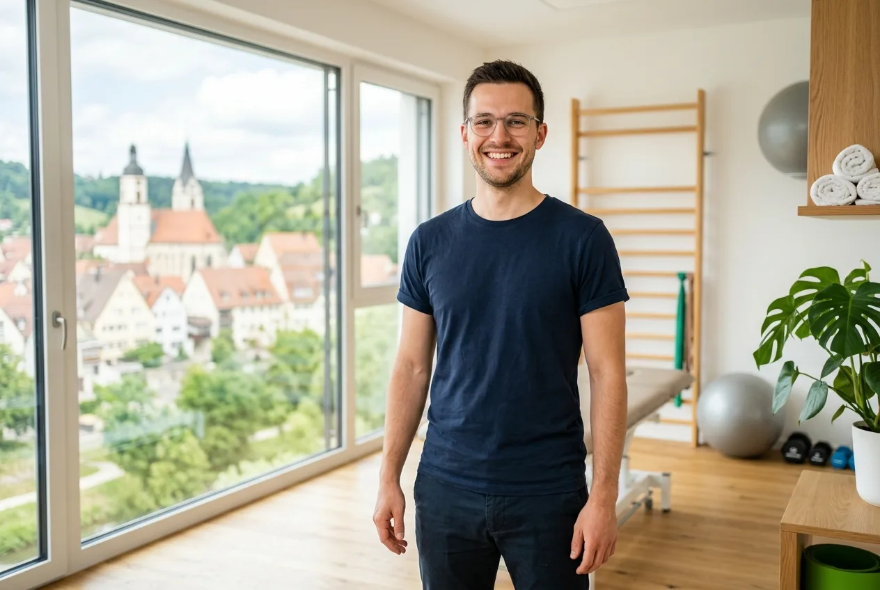 Illustration: Physiotherapie-Praxis in Giengen an der Brenz – Praxis-Website von NK IT Service