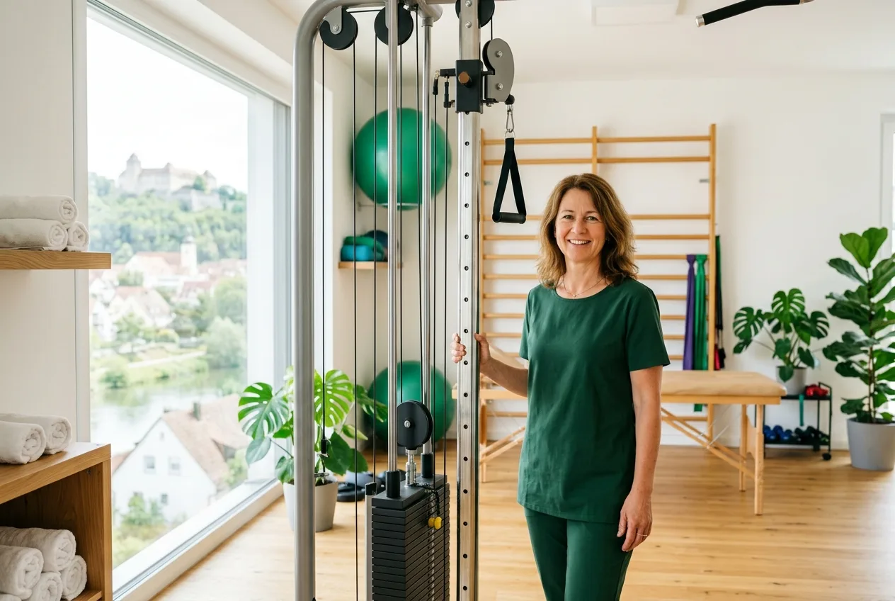 Illustration: Physiotherapie-Praxis in Heidenheim an der Brenz – Praxis-Website von NK IT Service