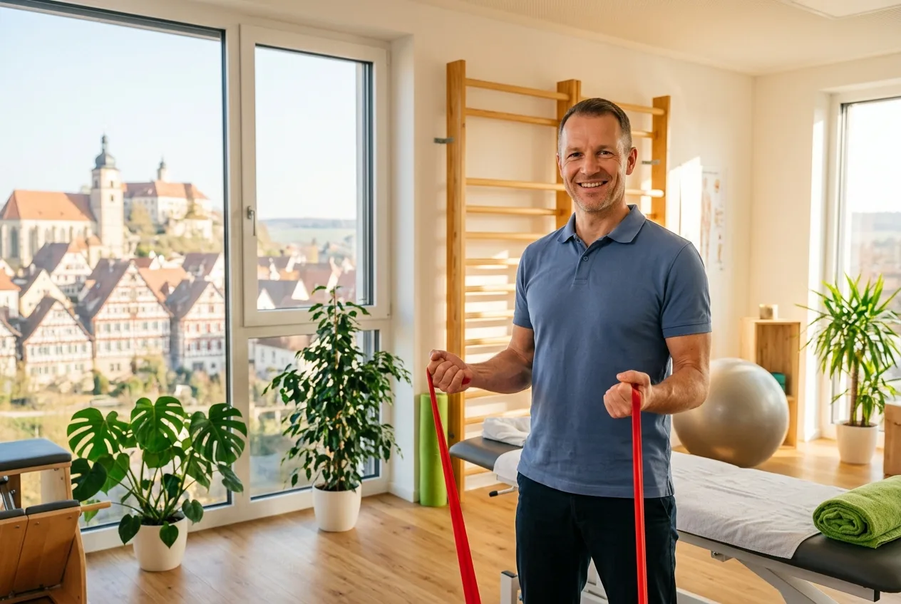 Illustration: Physiotherapie-Praxis in Herrenberg – Praxis-Website von NK IT Service