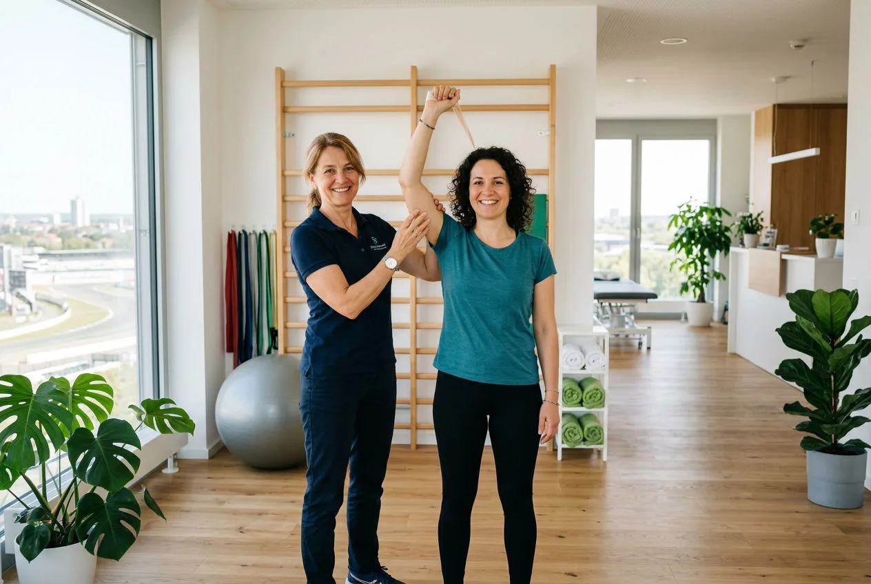 Illustration: Physiotherapie-Praxis in Hockenheim – Praxis-Website von NK IT Service