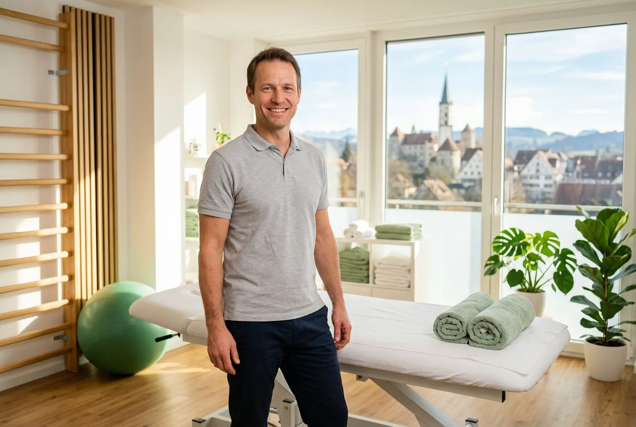 Illustration: Physiotherapie-Praxis in Isny im Allgäu – Praxis-Website von NK IT Service