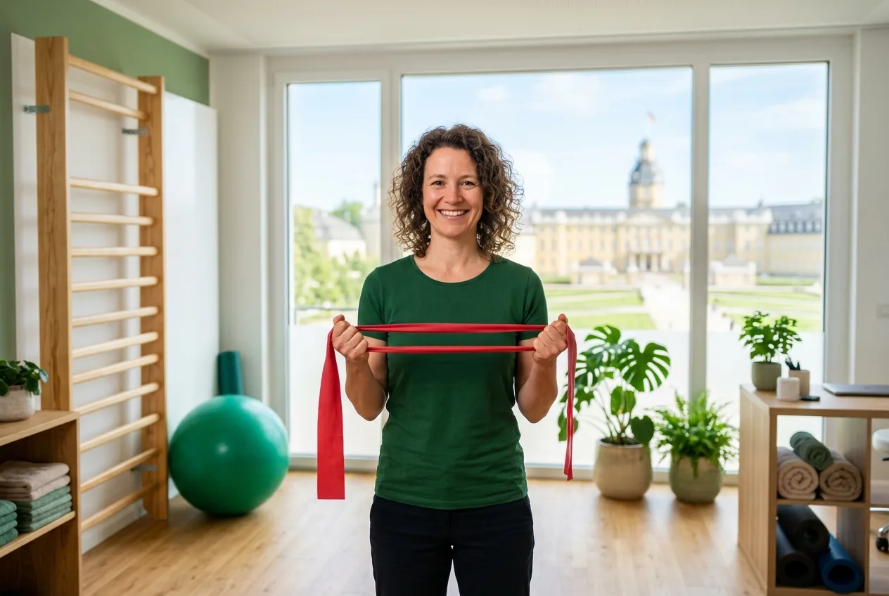 Illustration: Physiotherapie-Praxis in Karlsruhe – Praxis-Website von NK IT Service