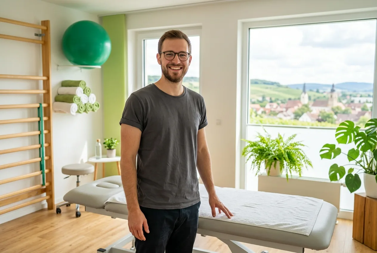 Illustration: Physiotherapie-Praxis in Kernen im Remstal – Praxis-Website von NK IT Service