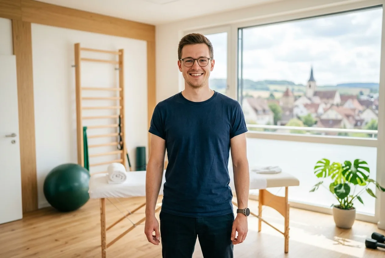 Illustration: Physiotherapie-Praxis in Kraichtal – Praxis-Website von NK IT Service