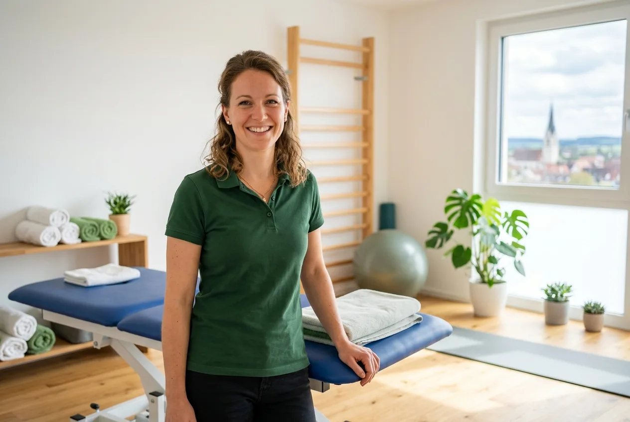 Illustration: Physiotherapie-Praxis in Langenau – Praxis-Website von NK IT Service