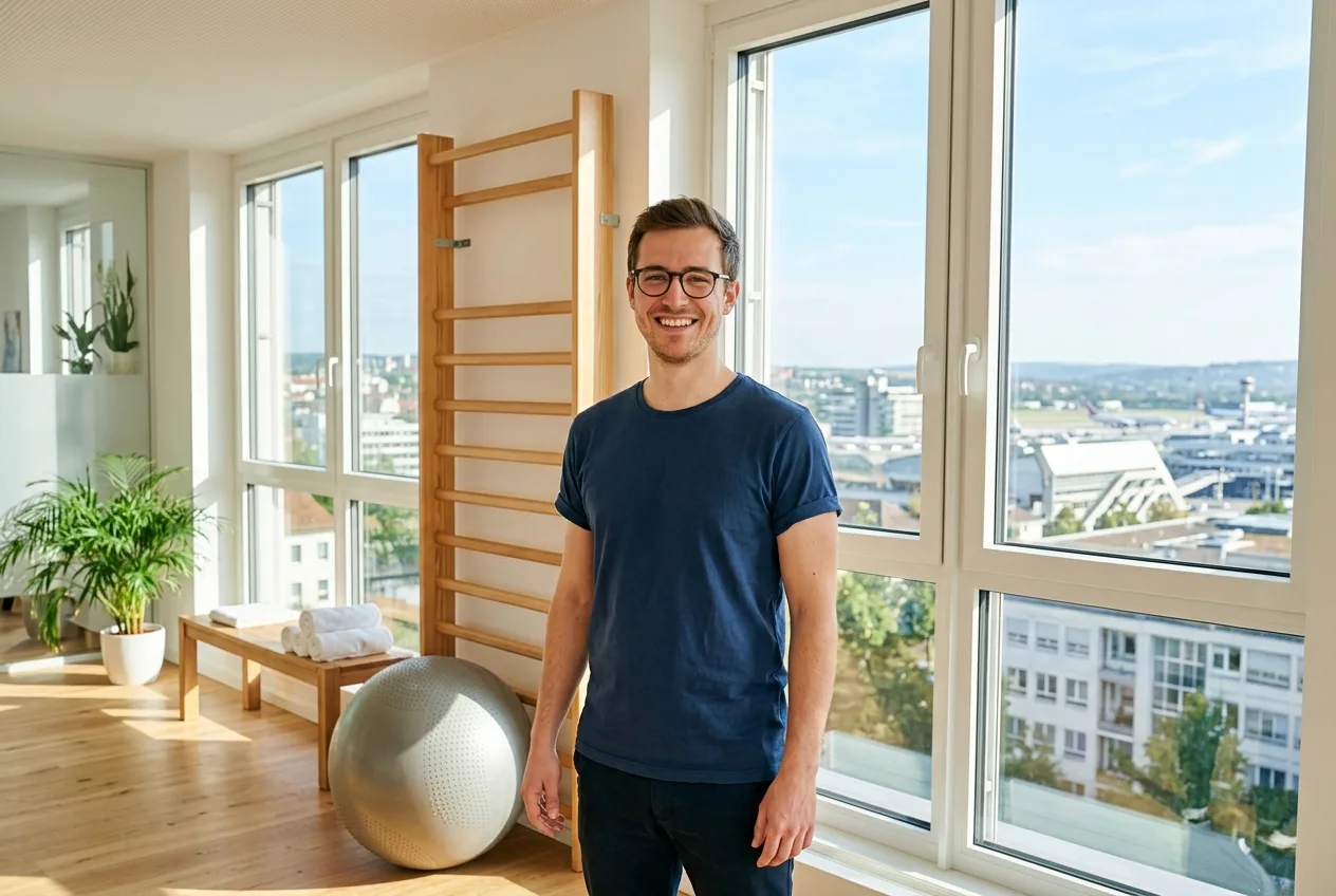 Illustration: Physiotherapie-Praxis in Leinfelden-Echterdingen – Praxis-Website von NK IT Service