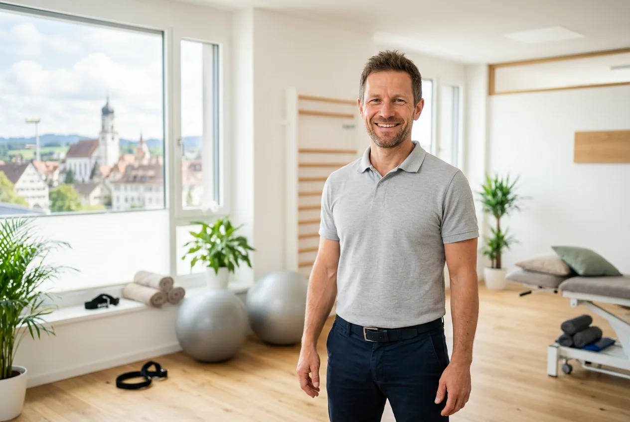 Illustration: Physiotherapie-Praxis in Leutkirch im Allgäu – Praxis-Website von NK IT Service