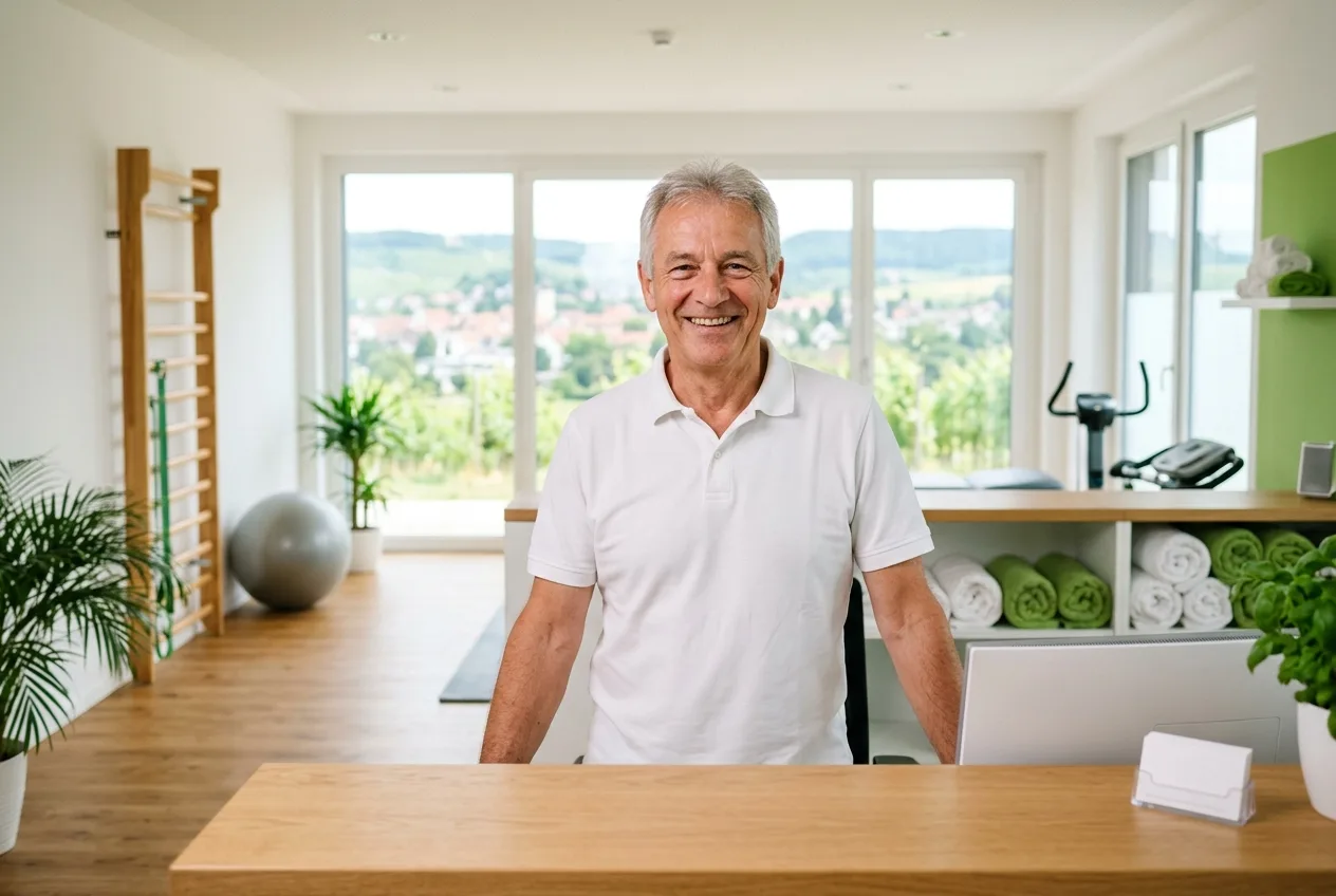 Illustration: Physiotherapie-Praxis in Metzingen – Praxis-Website von NK IT Service