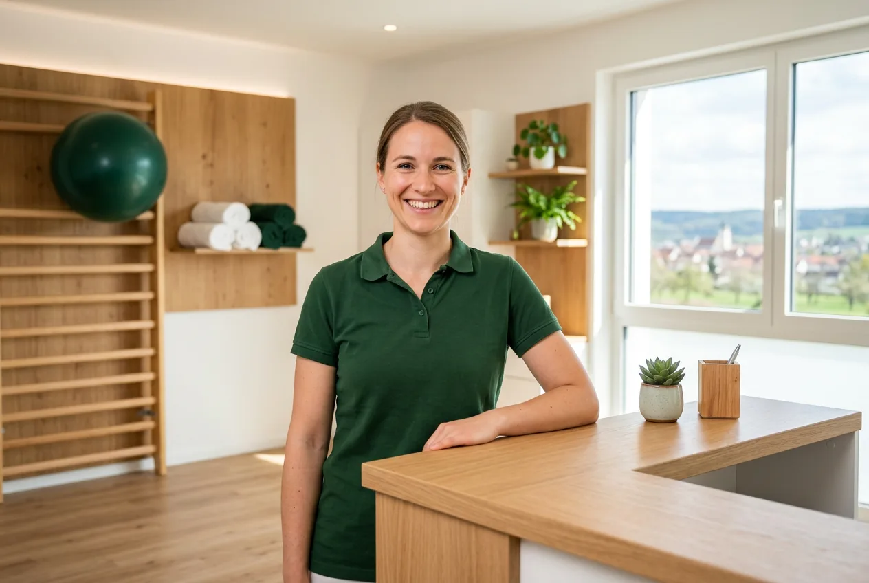 Illustration: Physiotherapie-Praxis in Mössingen – Praxis-Website von NK IT Service