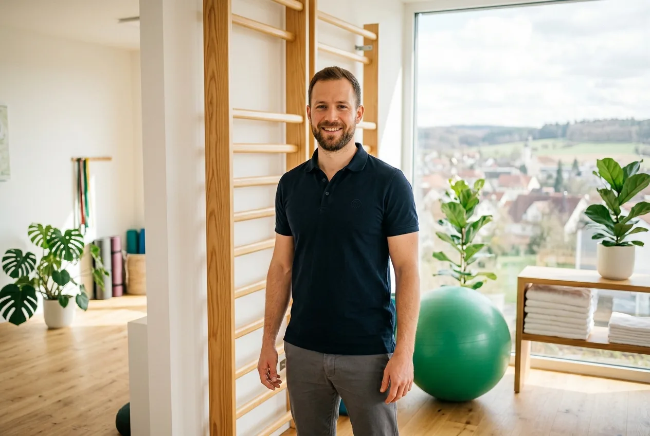 Illustration: Physiotherapie-Praxis in Münsingen – Praxis-Website von NK IT Service