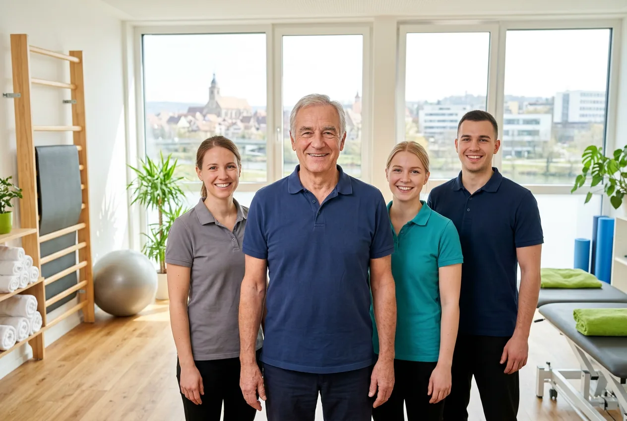Illustration: Physiotherapie-Praxis in Nürtingen – Praxis-Website von NK IT Service
